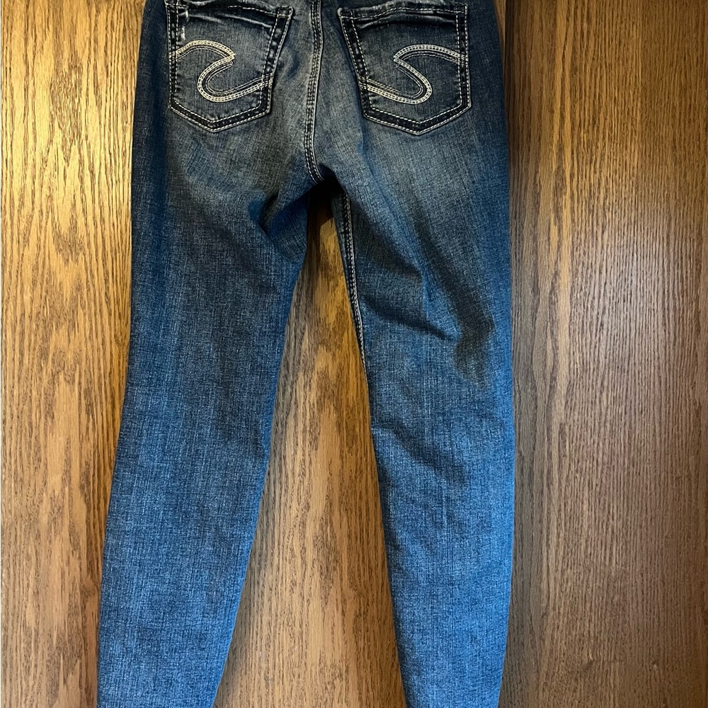 Silver Jeans Straight Leg Denim - Picture 3 of 11